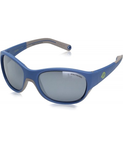 Shield Luky Boys Sunglasses with Great Coverage and Stylish Design for Ages 4-6 - Blue/Gray - C812NFGAOWP $56.13