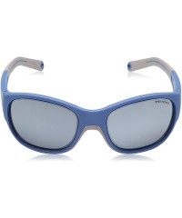 Shield Luky Boys Sunglasses with Great Coverage and Stylish Design for Ages 4-6 - Blue/Gray - C812NFGAOWP $36.14