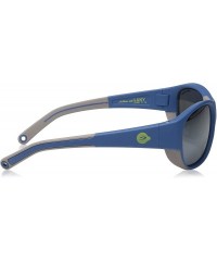 Shield Luky Boys Sunglasses with Great Coverage and Stylish Design for Ages 4-6 - Blue/Gray - C812NFGAOWP $36.14