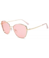 Goggle Ultra light Fashion Lady Full Frame Cat glasses Brand Designer Mens trend Sunglasses - Pink - CL18WWQKN5D $15.69