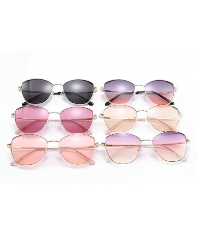 Goggle Ultra light Fashion Lady Full Frame Cat glasses Brand Designer Mens trend Sunglasses - Pink - CL18WWQKN5D $15.69