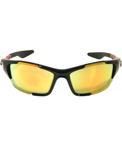 Sport New Performance Sport Cycling Running Sunglasses SA1242 - Red - CX11LEOWCL3 $9.62
