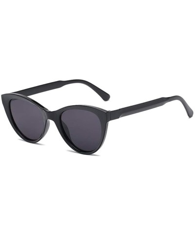 Cat Eye Cat's Eyes Sunglasses Personalized Concave Sunglasses - C3-champagne Box Tea Slices - CW1999K596Q $40.73