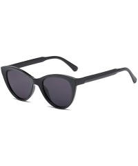 Cat Eye Cat's Eyes Sunglasses Personalized Concave Sunglasses - C3-champagne Box Tea Slices - CW1999K596Q $41.28