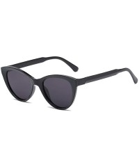 Cat Eye Cat's Eyes Sunglasses Personalized Concave Sunglasses - C3-champagne Box Tea Slices - CW1999K596Q $40.73