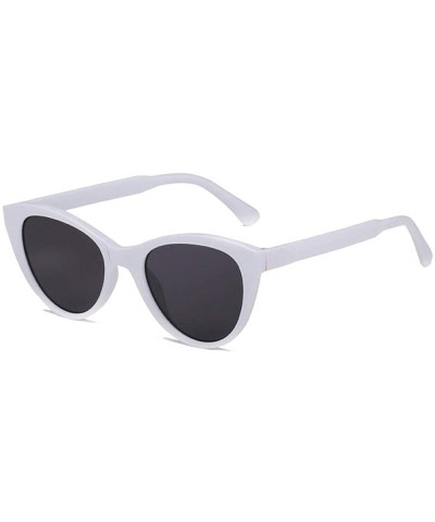 Cat Eye Cat's Eyes Sunglasses Personalized Concave Sunglasses - C3-champagne Box Tea Slices - CW1999K596Q $17.06