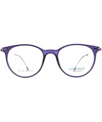 Oval Eyeglasses 8101 Oval Design - for Womens 100% UV PROTECTION - Black - C0192TGR636 $29.32