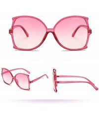 Square Outdoor Women Man Vintage Big Frame Irregular Shape Sunglasses Eyewear Retro Unisex - Multicolor-c - CF18T04UGOU $5.41