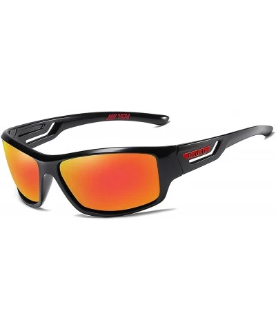 Sport Design New Polarized Sunglasses Men Vintage Sport Outdoor Sun Glasses Male Driving - CI18AL63K9Q $25.44