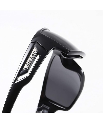 Sport Design New Polarized Sunglasses Men Vintage Sport Outdoor Sun Glasses Male Driving - CI18AL63K9Q $13.39