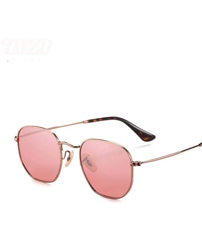 Square 20/20 Brand Unisex Sunglasses Men Polarized Vintage Square C01Silver PSmoke - C06 Blue - CE18Y2OK5D9 $14.35