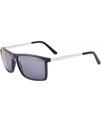 Oversized Myopia Sunglasses TR90 Rectangle Frames - Women Men Sunglasses Polarized Prescription Sunglasses - 5005 - CU19396GI...