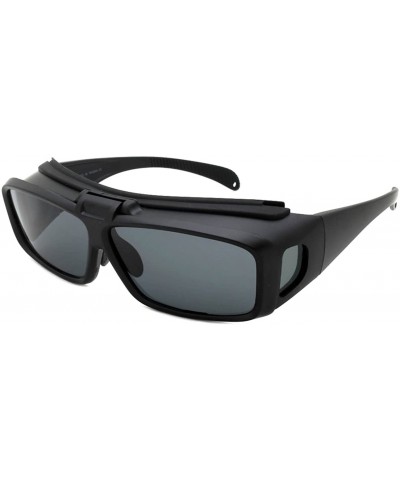 Wrap Flip Up Fit Over Sunglasses with Polarized Lens Anti-Glare for Fishing Driving Outdoor Sports 541064/P - C912NB7OD4Y $28.22