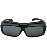 Wrap Flip Up Fit Over Sunglasses with Polarized Lens Anti-Glare for Fishing Driving Outdoor Sports 541064/P - C912NB7OD4Y $18.81