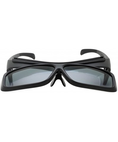 Wrap Flip Up Fit Over Sunglasses with Polarized Lens Anti-Glare for Fishing Driving Outdoor Sports 541064/P - C912NB7OD4Y $18.81