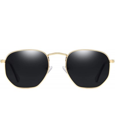 Oversized HD TAC Vintage Classic Polarized Sunglasses for Men Women around Rectangular Designer Style UV400 Protection - H - ...