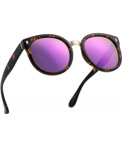 Square Oversize Polarized Sunglasses-UV400 Protection-Retro for Men/Women - Ana - C718ZROURMG $53.98