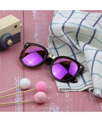 Square Oversize Polarized Sunglasses-UV400 Protection-Retro for Men/Women - Ana - C718ZROURMG $28.19