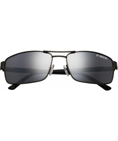 Round Pace 003p Polorized Polarized Round Sunglasses- 59 mm - Light Matte Gunmetal - CK17Z38YZDW $37.87