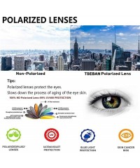 Square Polarized Sunglasses Protection Driving Flexible - Rectangular Tortoise Frame & Brown Lens - CF18L0GRXZD $24.17