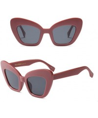 Wayfarer Light and Comfotable Womens Sunglasses Cats Eye Nice Looking Perfect Summer - Red - CK18G7Z96Q6 $9.09