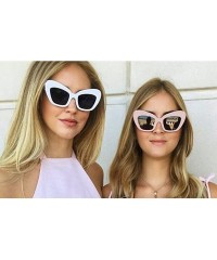 Wayfarer Light and Comfotable Womens Sunglasses Cats Eye Nice Looking Perfect Summer - Red - CK18G7Z96Q6 $18.67
