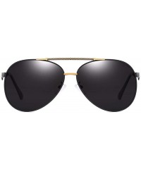 Aviator European and American Sunglasses polarizing glasses for men - B - C818QO3YIXE $31.50