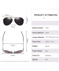 Aviator European and American Sunglasses polarizing glasses for men - B - C818QO3YIXE $31.50