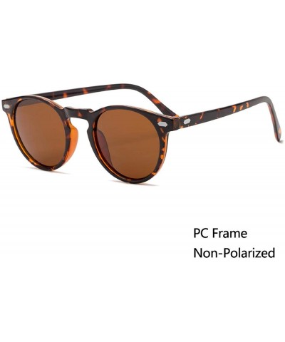 Oval Polarized Sunglasses Men Women Fashion RoundLens TR90 Frame Er Driving Sun Glasses Oculos De Sol UV400 - CP199CRXH84 $33.01