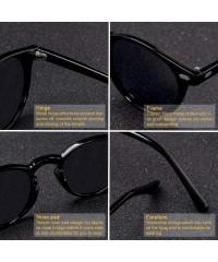 Oval Polarized Sunglasses Men Women Fashion RoundLens TR90 Frame Er Driving Sun Glasses Oculos De Sol UV400 - CP199CRXH84 $15.37