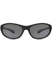 Rectangular Men's Structure Polarized Rectangular Sunglasses- Black/Smoke- One Size - CA196H74HU2 $24.45