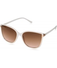 Shield Women's R3315 Combo Glam Cat-Eye Sunglasses with 100% UV Protection - 54 mm - White - CN193O5254L $48.68