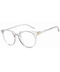 Oval Sunglasses for Men Women Oval Sunglasses Glasses Eyewear Daily Glasses - D - CR18QTGAHN9 $16.52