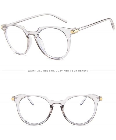 Oval Sunglasses for Men Women Oval Sunglasses Glasses Eyewear Daily Glasses - D - CR18QTGAHN9 $16.52