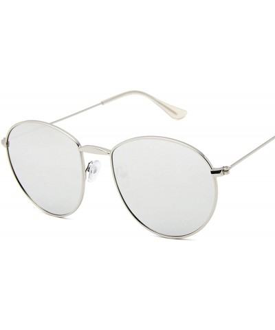 Goggle Fashion Classic Retro Metal Round Sunglasses Women Mirror Sun Glasses Vintage Luxury Female Shades UV400 - 5 - CW198A3...