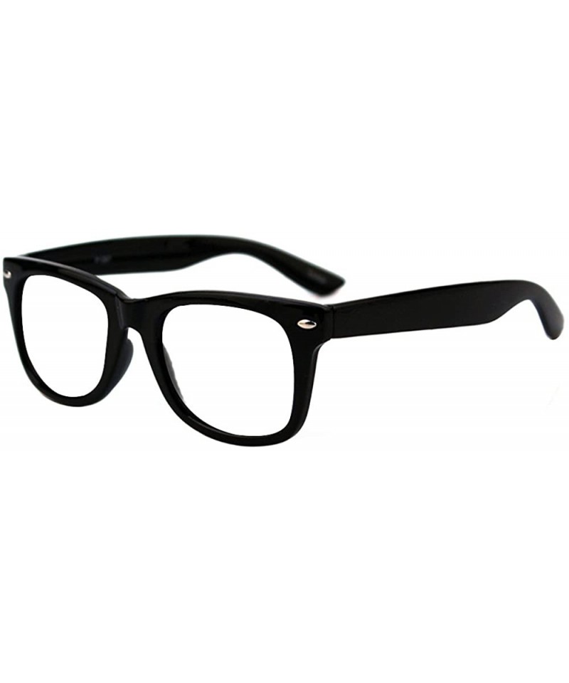 Wayfarer Wayfarer Clear Glasses P713 in Spring Hinge CLEAR Lens Regular Size - CM11BF0U2DB $19.43