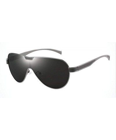 Square new men's polarized piece piece classic sunglasses fishing mirror driving polarized sunglasses UV400 - CK18U69QI7E $25.61