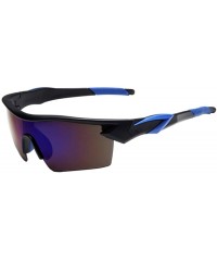 Oversized Polarized Sunglasses bicycle glasses- Sports UV400 Protection TR90 Frame Baseball Running Hiking Fishing Driving - ...