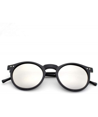Oversized Sunglasses Women Acetate Round Sun Glasses Men Classic Rivet Eyewear Feminino Oculos UV400 - Lgold - C7197Y6OKIN $1...