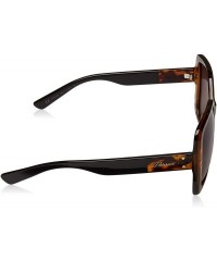 Square Women's PLD4072/S Square Sunglasses - Dark Havana/Polarized Brown Gradient - 55mm - CT18II4X0UH $57.57