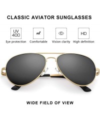 Aviator Polarized Sunglasses Classic protection - CU196IO6LXT $17.20