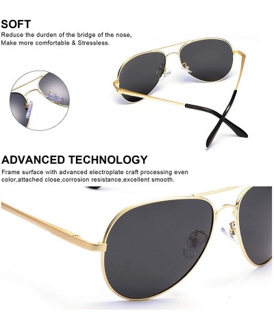Aviator Polarized Sunglasses Classic protection - CU196IO6LXT $17.20