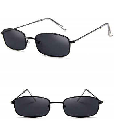 Square Classic Vintage Polarized Sunglasses Protection - A - CQ18YKAY36A $7.94