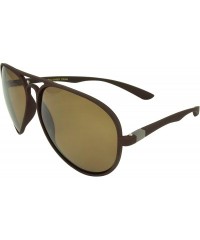 Aviator Vintage Retro Eyewear Clintwood Aviator Fashion Sunglasses - Brown - CO11I0I3NUP $10.28