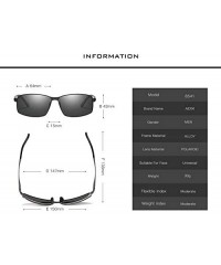 Oversized Womens Sunglasses mens polarized lenses driving lightweight UV cut UV cut fishing sport tennis Glasses - 01black - ...