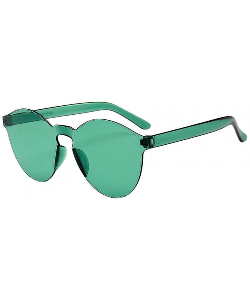 Round Unisex Trend Sunglasses Summer Flat Light Round Sunglasses Retro Vintage Sunglasses Eyeglasses (C) - C - C3197KYR6ND $1...