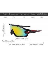 Wrap 2 Pack Polarized Sport Sunglasses UV Safety Glasses for Driving Fishing Cycling and Running - C3197IKZIG3 $15.36