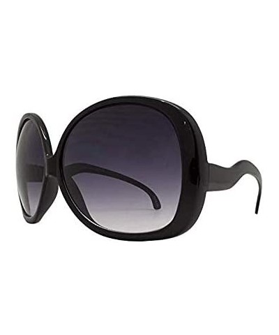 Square Big Huge Oversized Vintage"Jackie O" Style Sunglasses Retro Women Celebrity Fashion - CQ18HU9RA9S $15.34