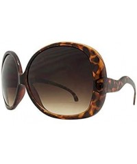 Square Big Huge Oversized Vintage"Jackie O" Style Sunglasses Retro Women Celebrity Fashion - CQ18HU9RA9S $15.34