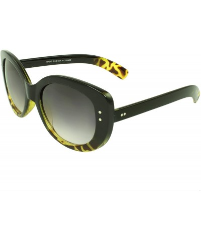 Oval Oval Sunglasses - Black Leopard - CH11FEPWN49 $16.35